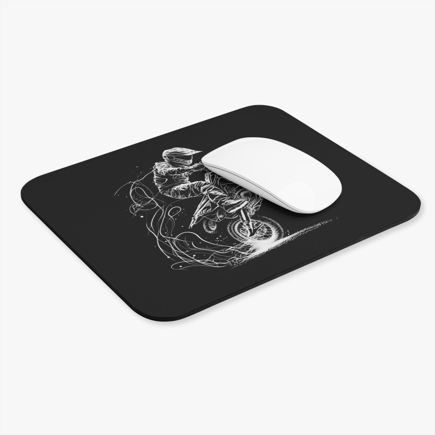 Dirt Rider Mouse Pad (Rectangle)