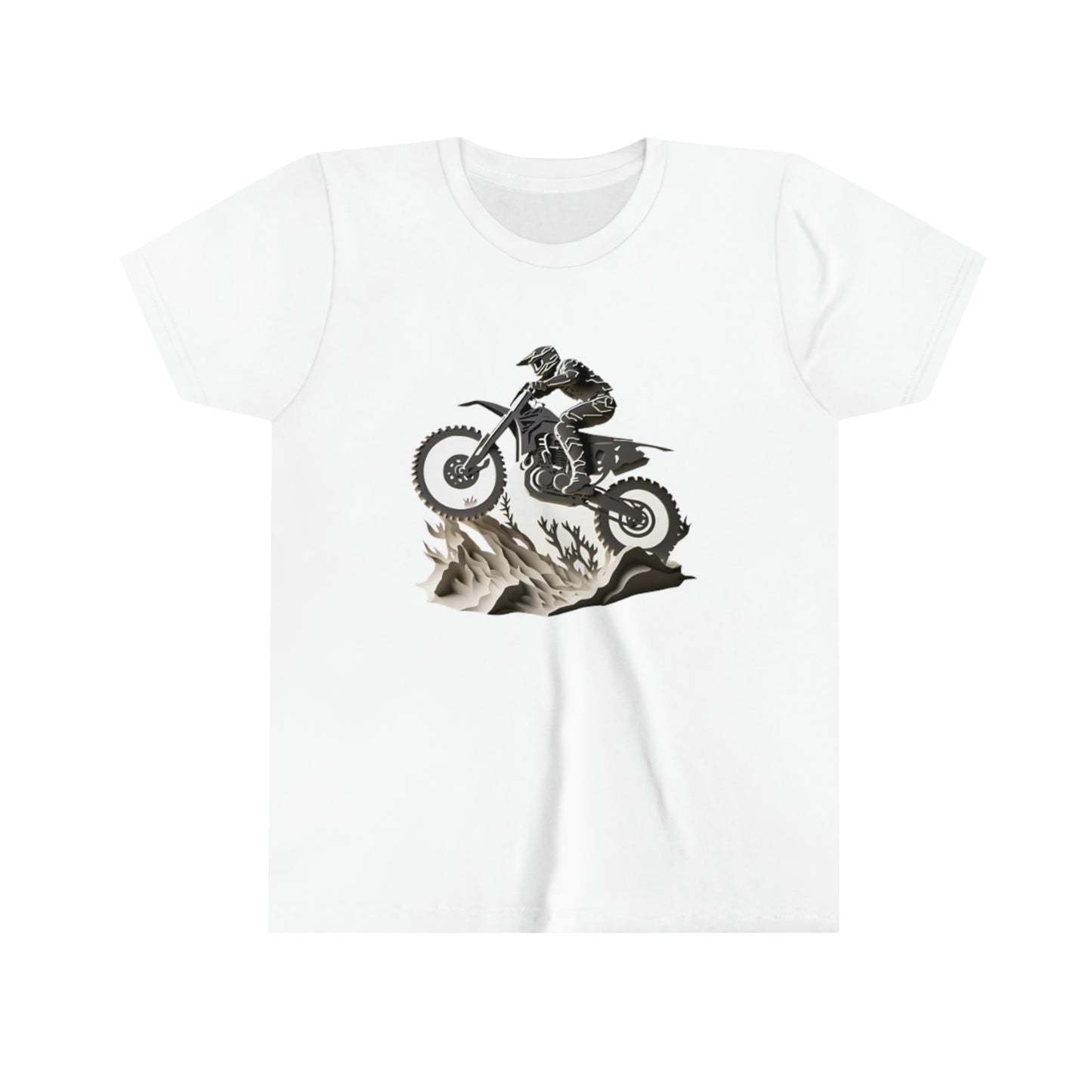 Paper Cut Rider Youth Short Sleeve Tee